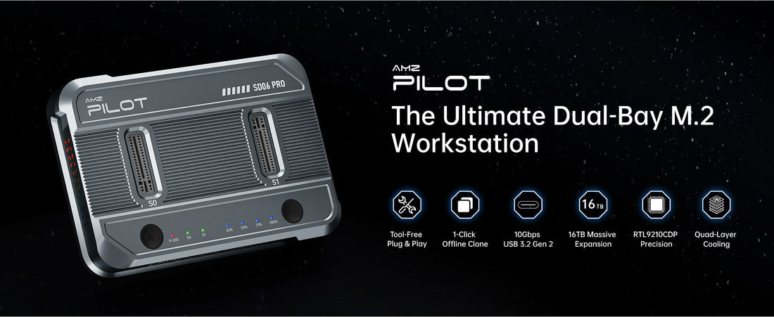 Your SSD Upgrade Just Got a Whole Lot Easier — Meet the AMZPILOT SD06 Pro