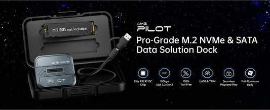 Stop Juggling Drives — The AMZPILOT SD05 Pro Is the M.2 Dock You've Been Waiting For