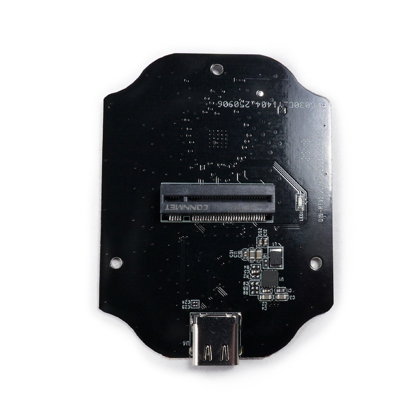 RTL9210C-Based M.2 NVMe & SATA to USB-C Bridge Board - Square