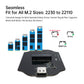 RTL9210C-Based M.2 NVMe & SATA to USB-C Bridge Board - Square