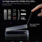AMZPILOT 40Gbps USB4 NVMe Enclosure with Triple-Cooling System Aluminum