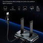 AMZPILOT Dual-Bay M.2 SSD Cloner Dock 10Gbps NVMe SATA Reader Quad Cooling
