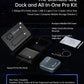 M.2 SSD to USB C Reader Dock & Travel Case 10Gbps Triple Cooling